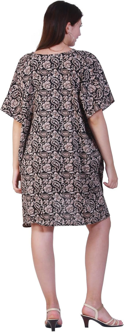 Kaftan Dresses for Women - Moomoo/Mumu Afghan Dress Boho Caftan Beach Coverups Maxi