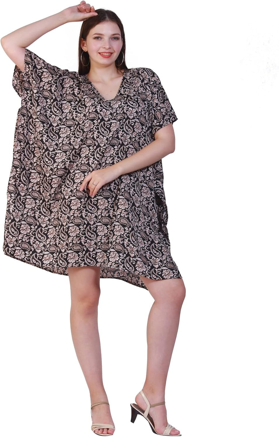 Kaftan Dresses for Women - Moomoo/Mumu Afghan Dress Boho Caftan Beach Coverups Maxi