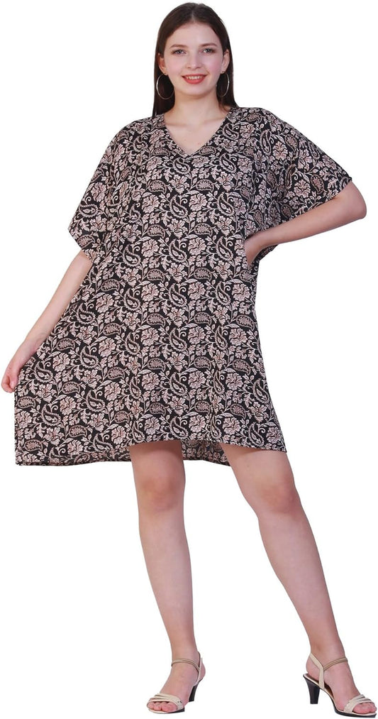 Kaftan Dresses for Women - Moomoo/Mumu Afghan Dress Boho Caftan Beach Coverups Maxi