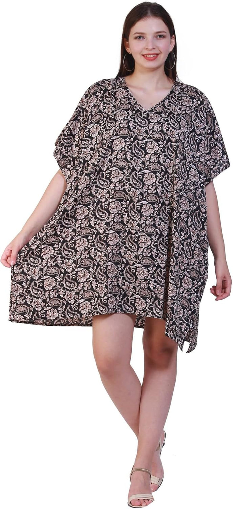Kaftan Dresses for Women - Moomoo/Mumu Afghan Dress Boho Caftan Beach Coverups Maxi